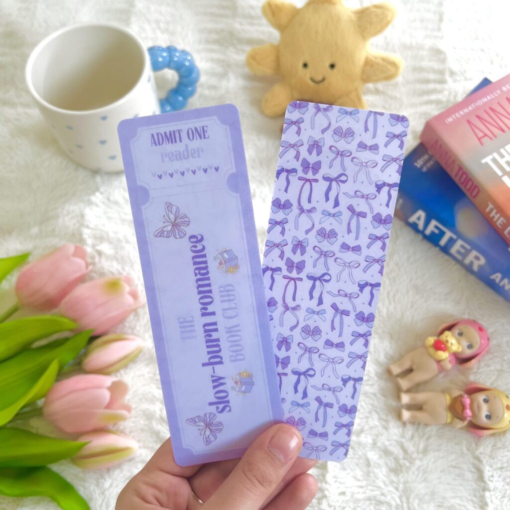 Marque-page "The slow-burn romance book club"