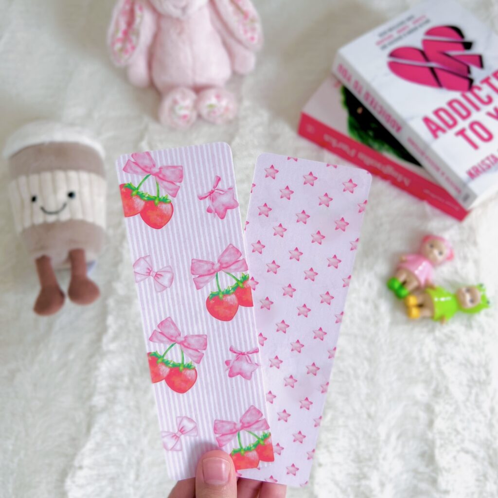 Marque-page « strawberries »