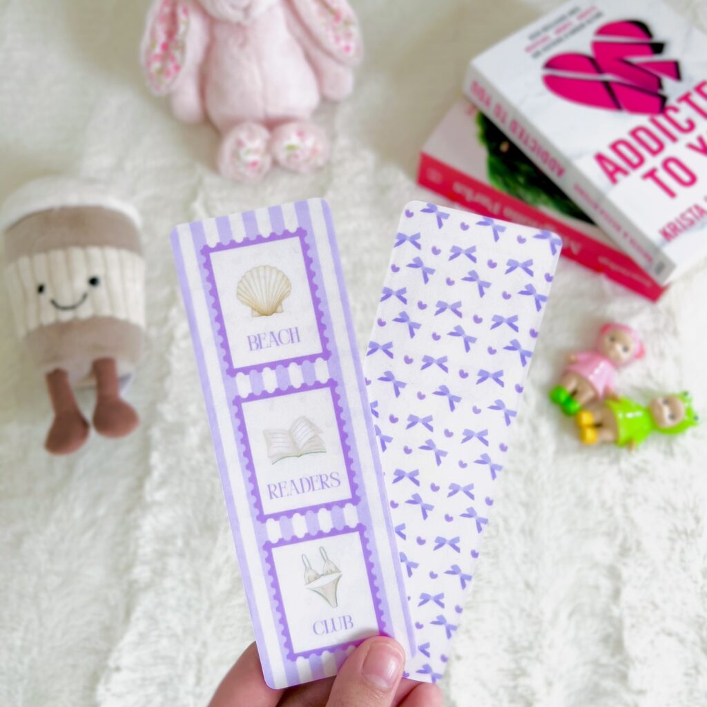 Marque-page « Beach readers club »