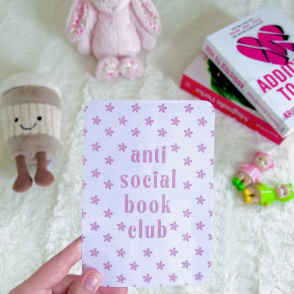Insert liseuse « anti social book club »