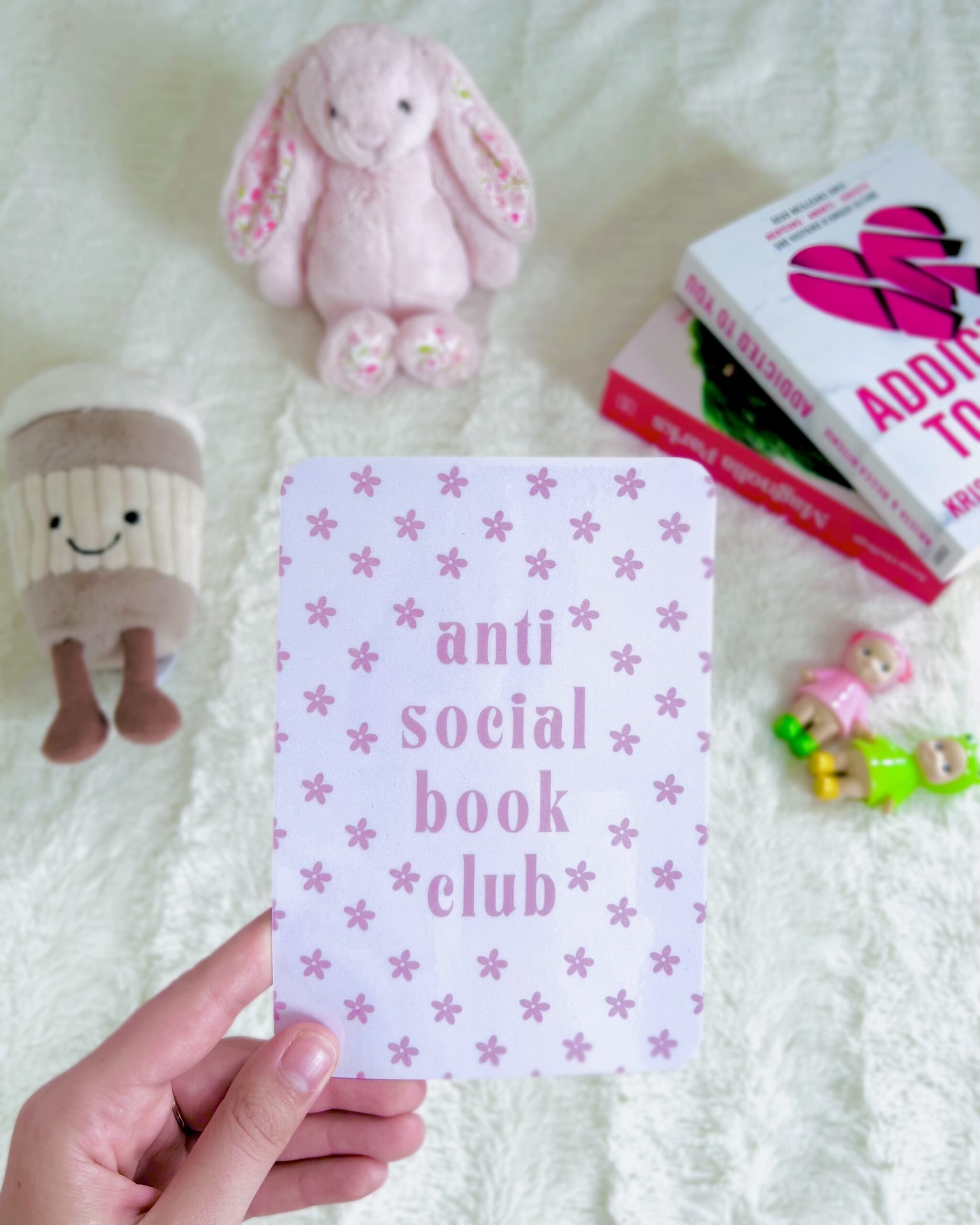 Insert liseuse « anti social book club »
